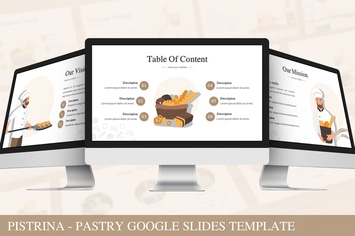 Pistrina - Pastry Google Slides Template