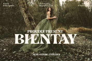 Bhentay Typeface