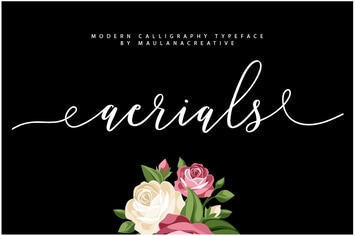 Aerials Typeface