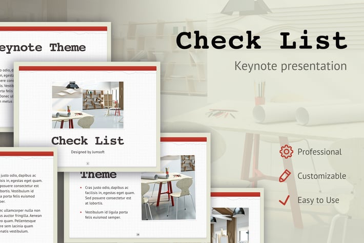 Check List Keynote Template