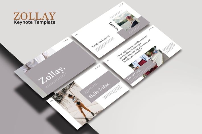 ZOLLAY - Multipurpose Keynote Template