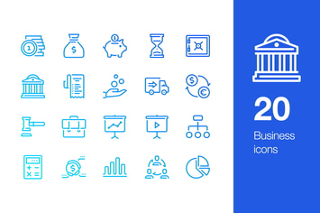 20 Business and Finance icons
