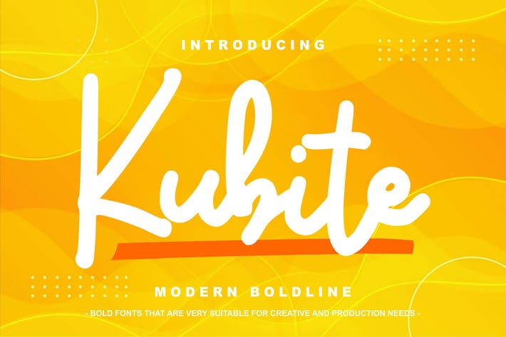 Kubite | Modern Boldline