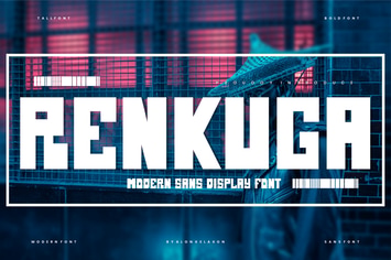 Renkuga - Heavy Bold Font