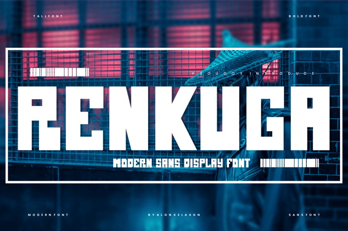 Renkuga - Heavy Bold Font