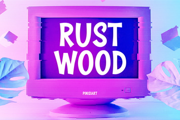 Retro Font - Rustwood
