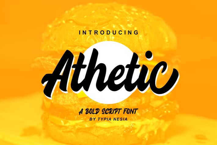 Athetic Bold Script