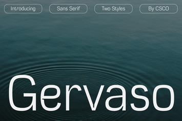 Gervaso – Grotesque Font