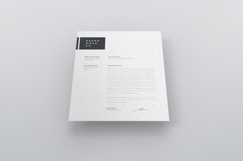 A4 Paper Mockup PSD Template