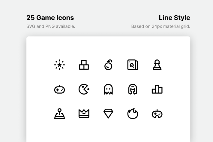Game Line Icons