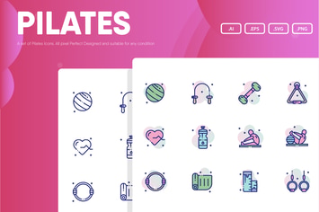 Pilates Icon Pack