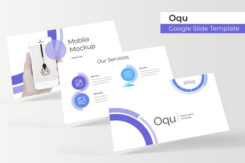 Oqu - Google Slide Template