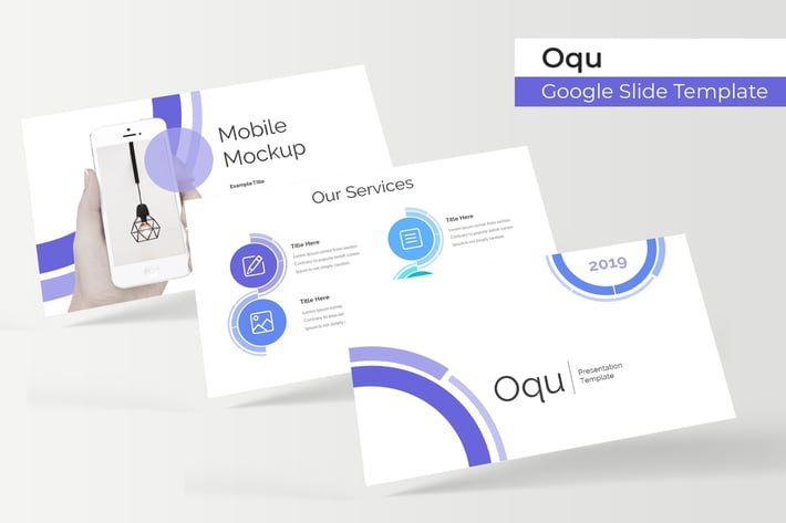 Oqu - Google Slide Template