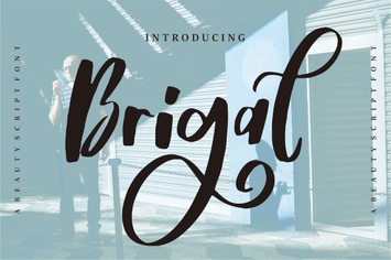 Brigal | A Beauty Script Font