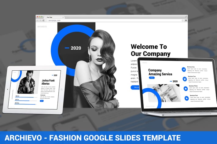 Archievo - Fashion Google Slides Template