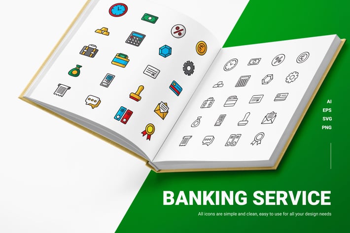 Banking & Atm - Icons