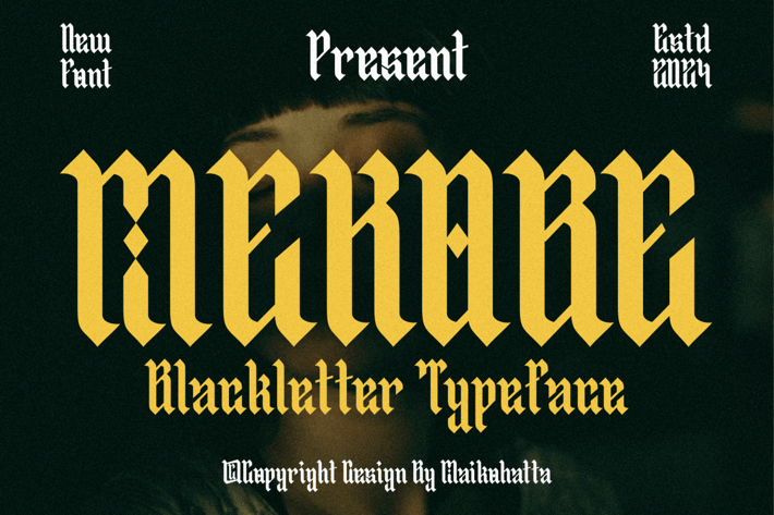 Mekobe - Blackletter Typeface