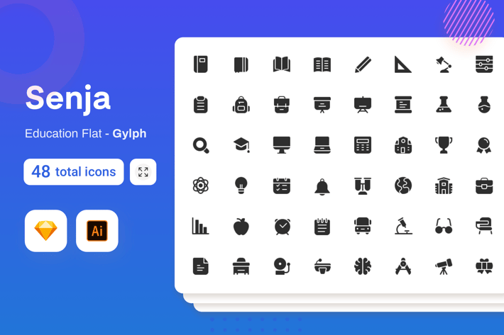 Gylph Senja - Education 