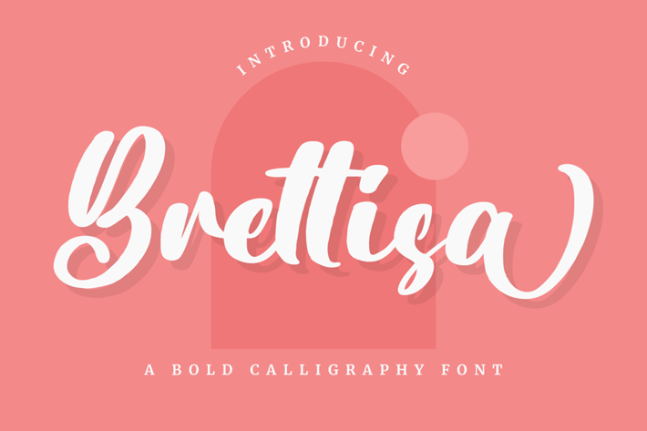 Brettisa - Wedding Font