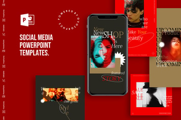 Social Media PowerPoint Template