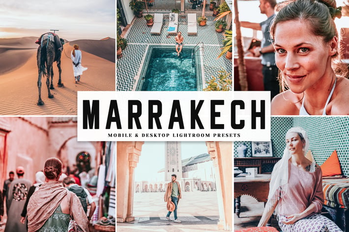 Marrakech Mobile & Desktop Lightroom Presets