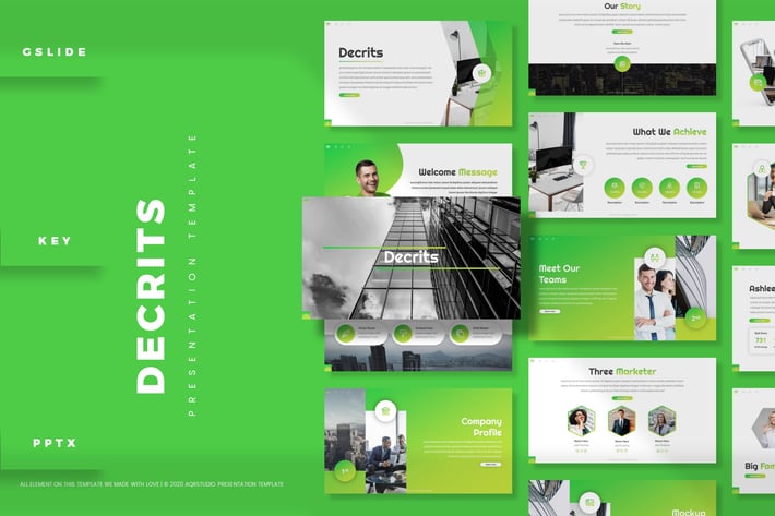 Decrits - Presentation Template