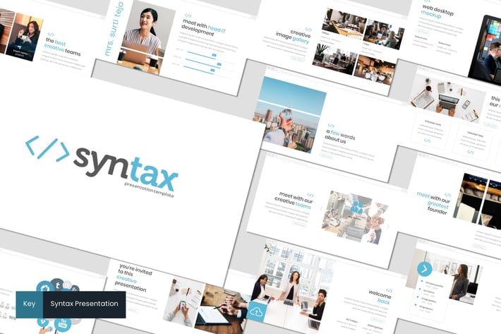 Syntax - Keynote Template