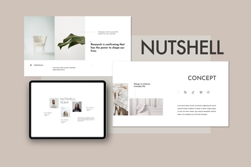 NutSell - Clean Minimal  Keynote Business 