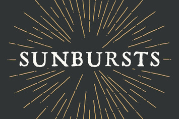 Sunburst Illustrated by Hand