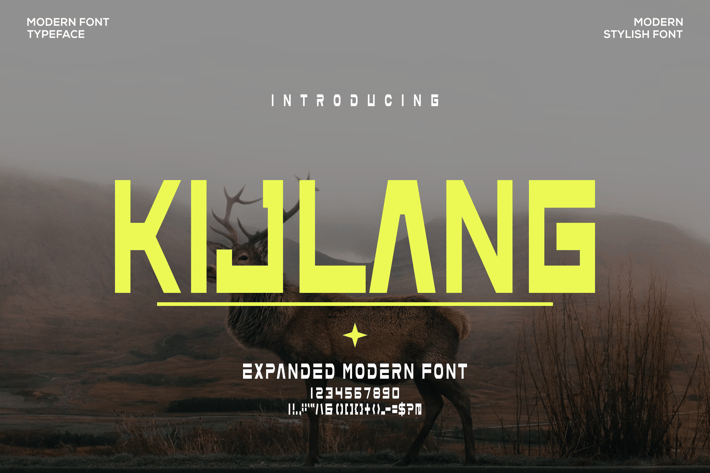 Kijlang Font