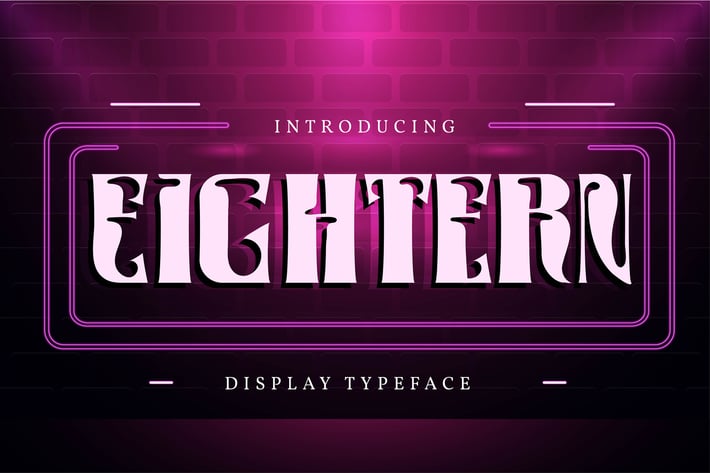 Eightern | Display Typeface