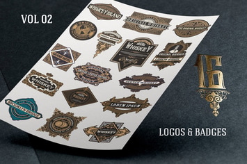 Pack of logos and badges