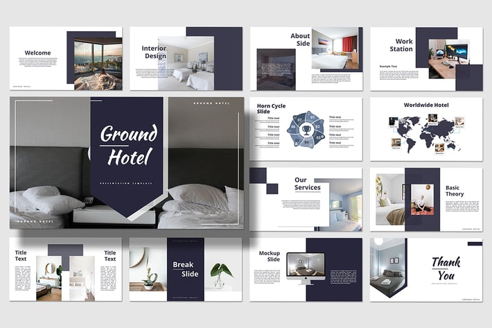 Ground Hotel - Keynote Template