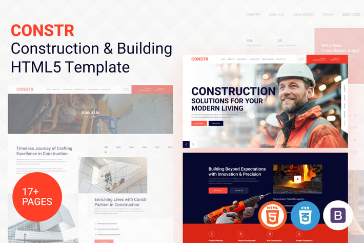 Constr - Construction & Building HTML Template
