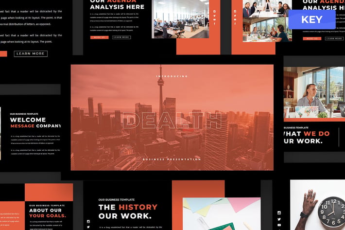 Dealth - Keynote Presentation Template