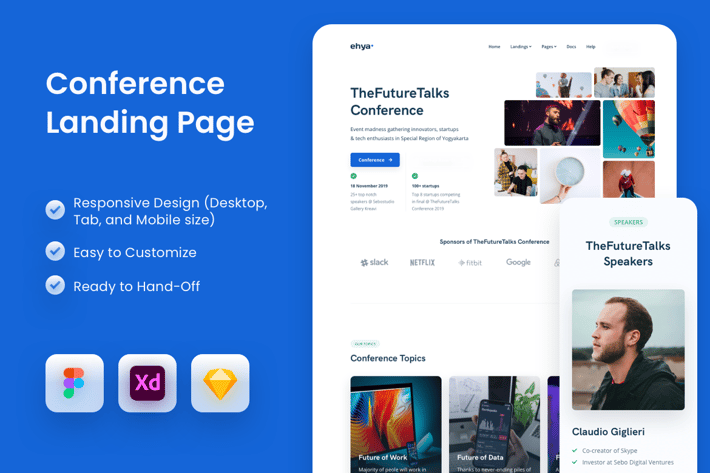 Conference Landing Page Template