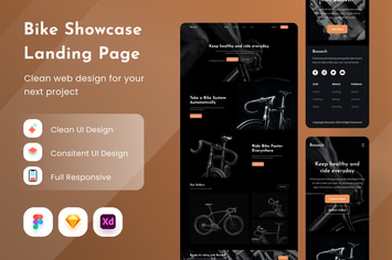 Bike Showcase Landing Page