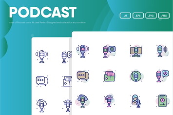 Podcast Icon Pack