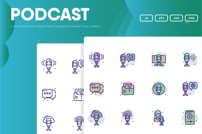 Podcast Icon Pack