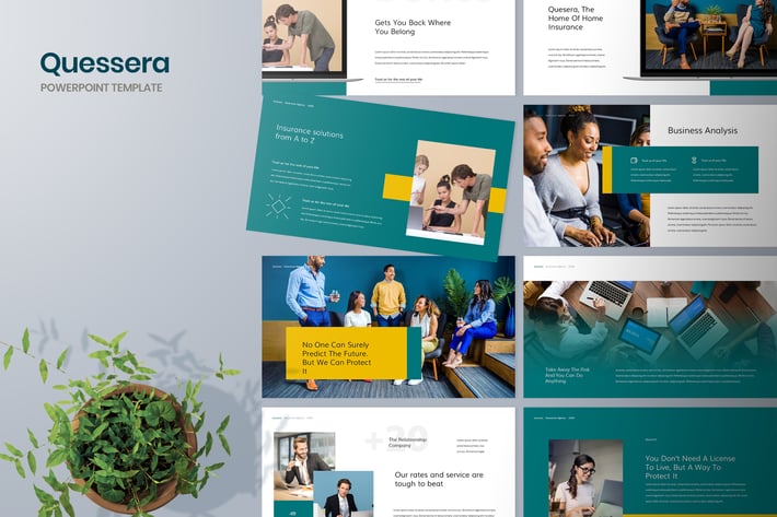 Quessera - Creative Corporate Powerpoint Template