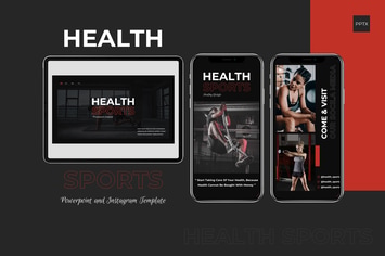 Sports - Powerpoint & Instagram Template