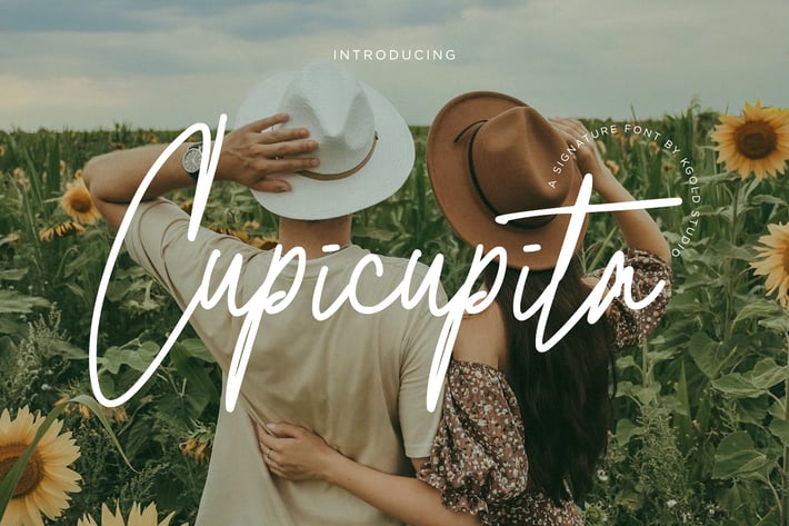 Cupicupita  - Signature font