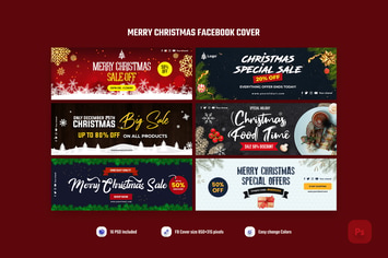 Merry Christmas Facebook Cover