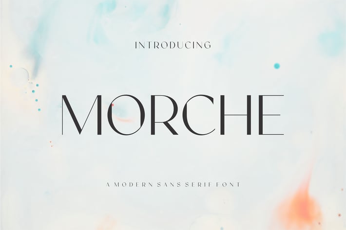 Morche Modern Sans Serif