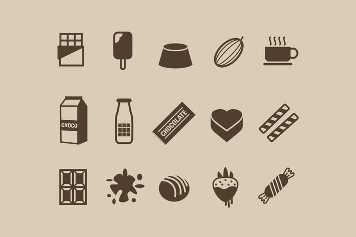 15 Chocolate Icons