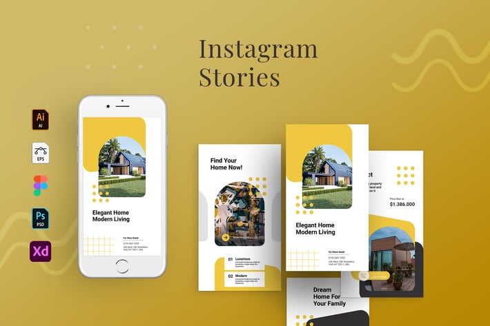Real Estate Instagram stories