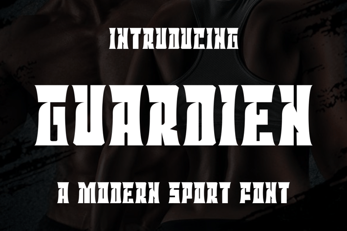 Guardien - Sport Font