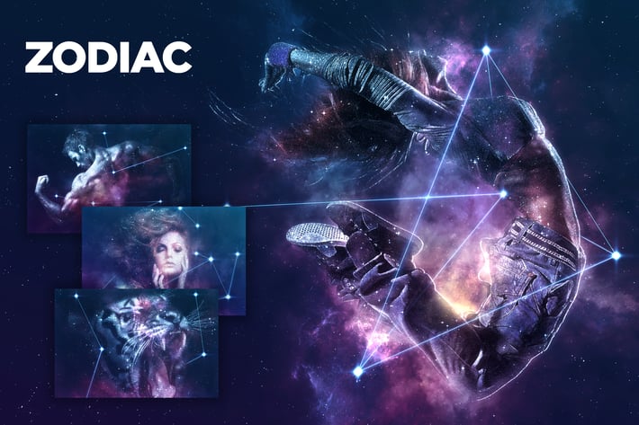 Zodiac Photoshop Action CS4+