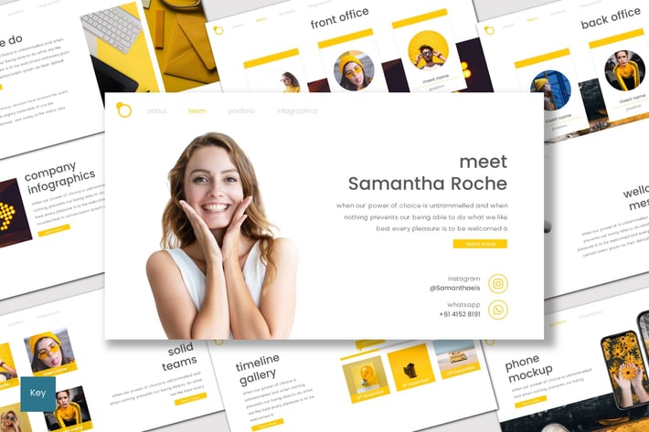 Intersection - Keynote Template
