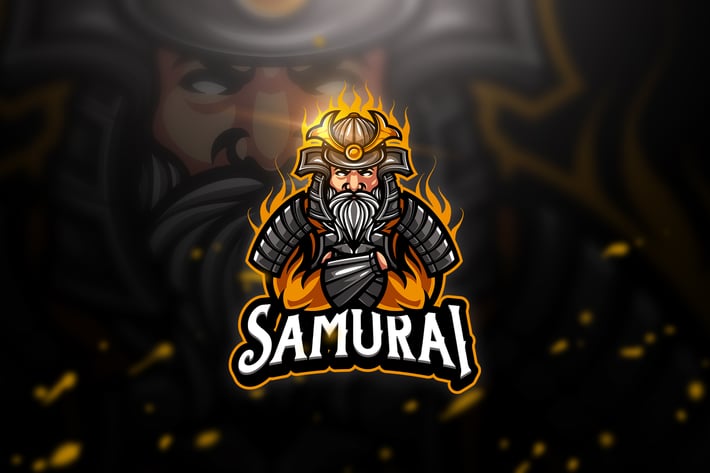 Samurai 4 - Mascot & Esport Logo